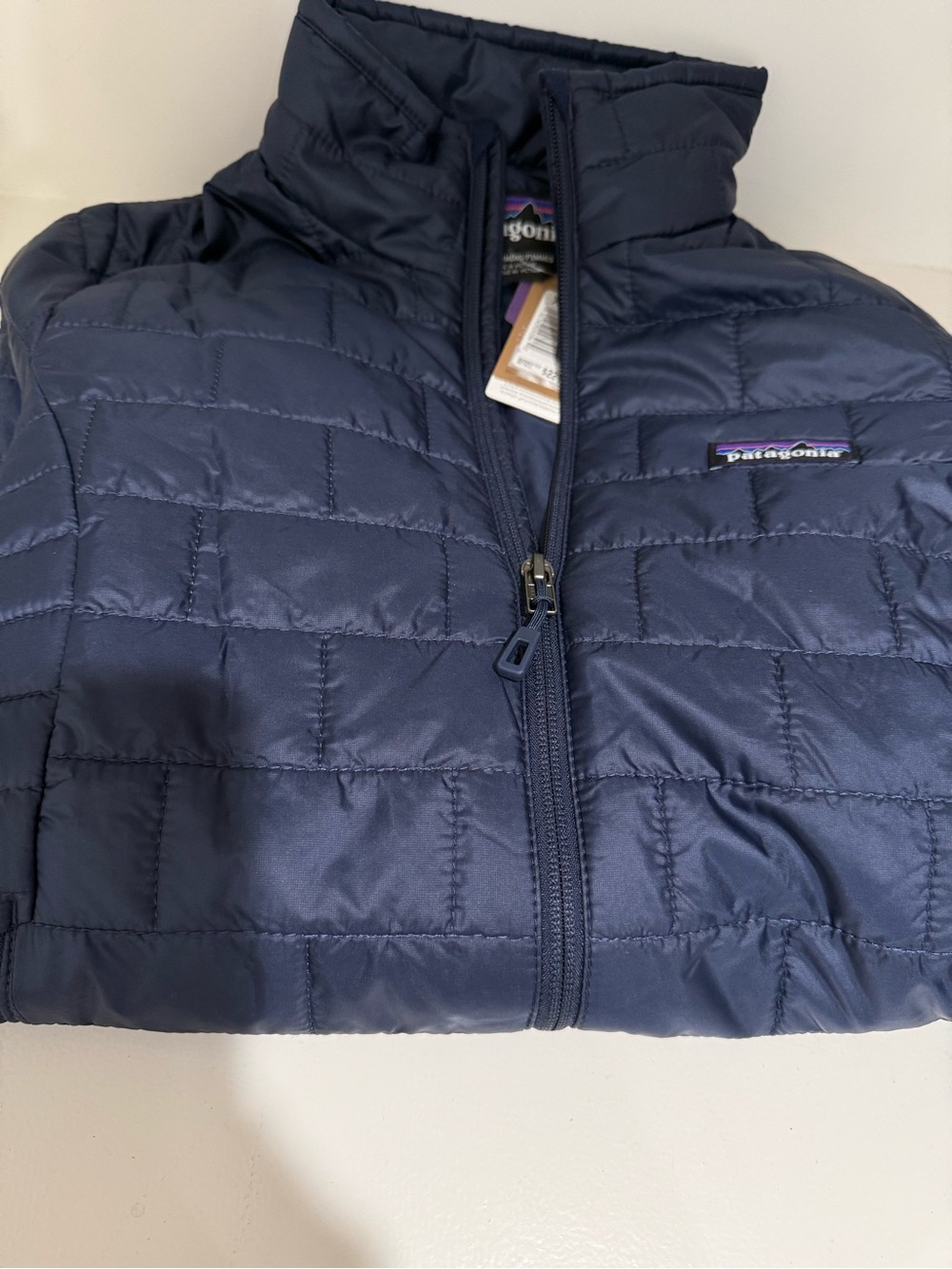 NWT Patagonia Women’s Navy Quilted Nano Puff Jacket